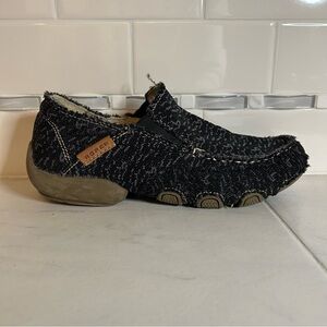 Roper Men's Black, white and Gray Slip-On Loafers. Excellent condition